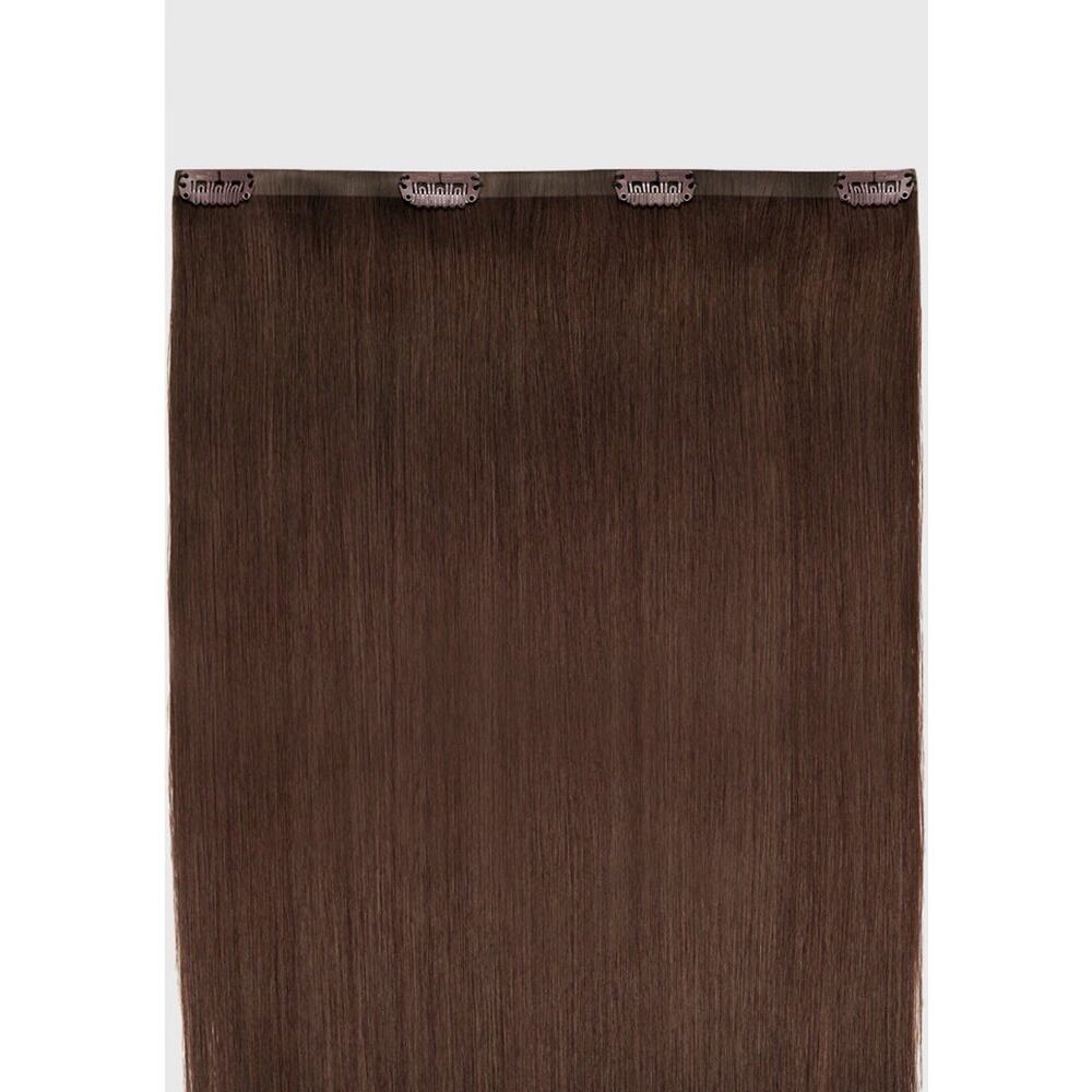 BELLAMI Silk Seam Volumizer Weft 16" Individual 4-Clip Weft 50g Platinum Blonde - Picture 8 of 8